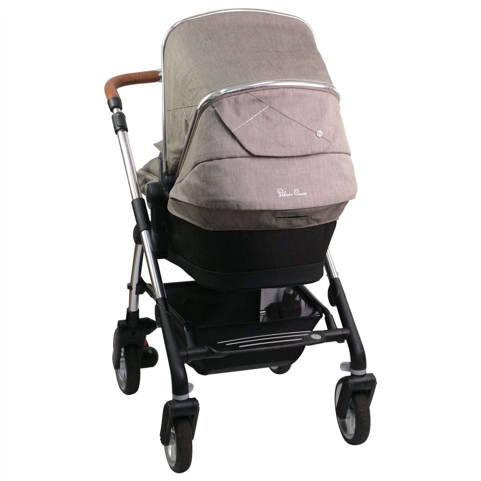 Silver Cross Wayfarer Chassis Seat Carrycot Grey Prams Pushchairs KidX Buy Sell Exchange